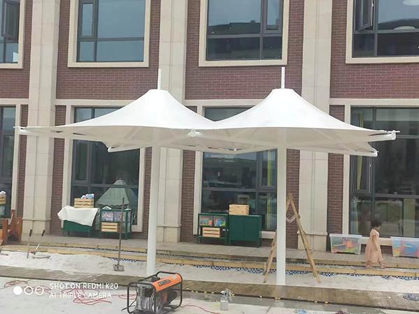 膜结构遮阳篷