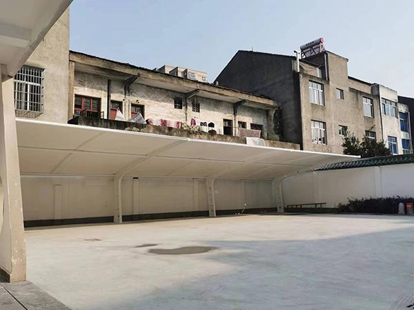 膜结构遮阳篷
