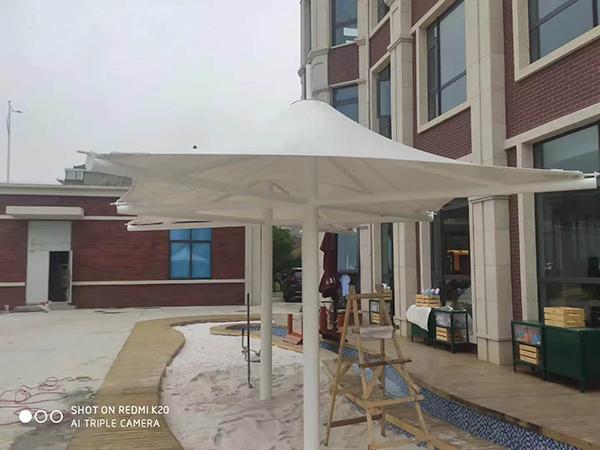 膜结构遮阳篷